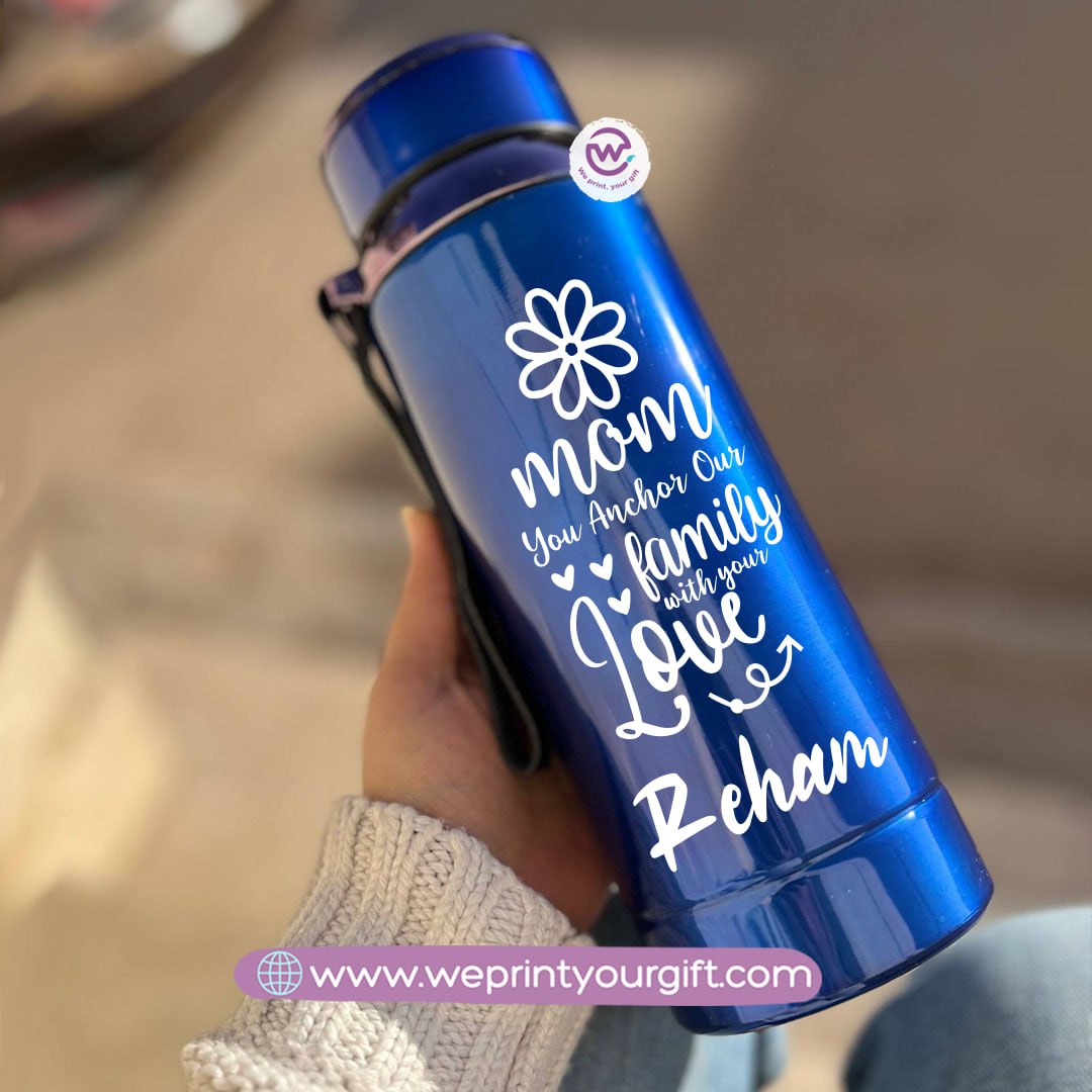 Thermal Bottle Stainless Steel with Infuser – 800ml | Mother’s Day Design