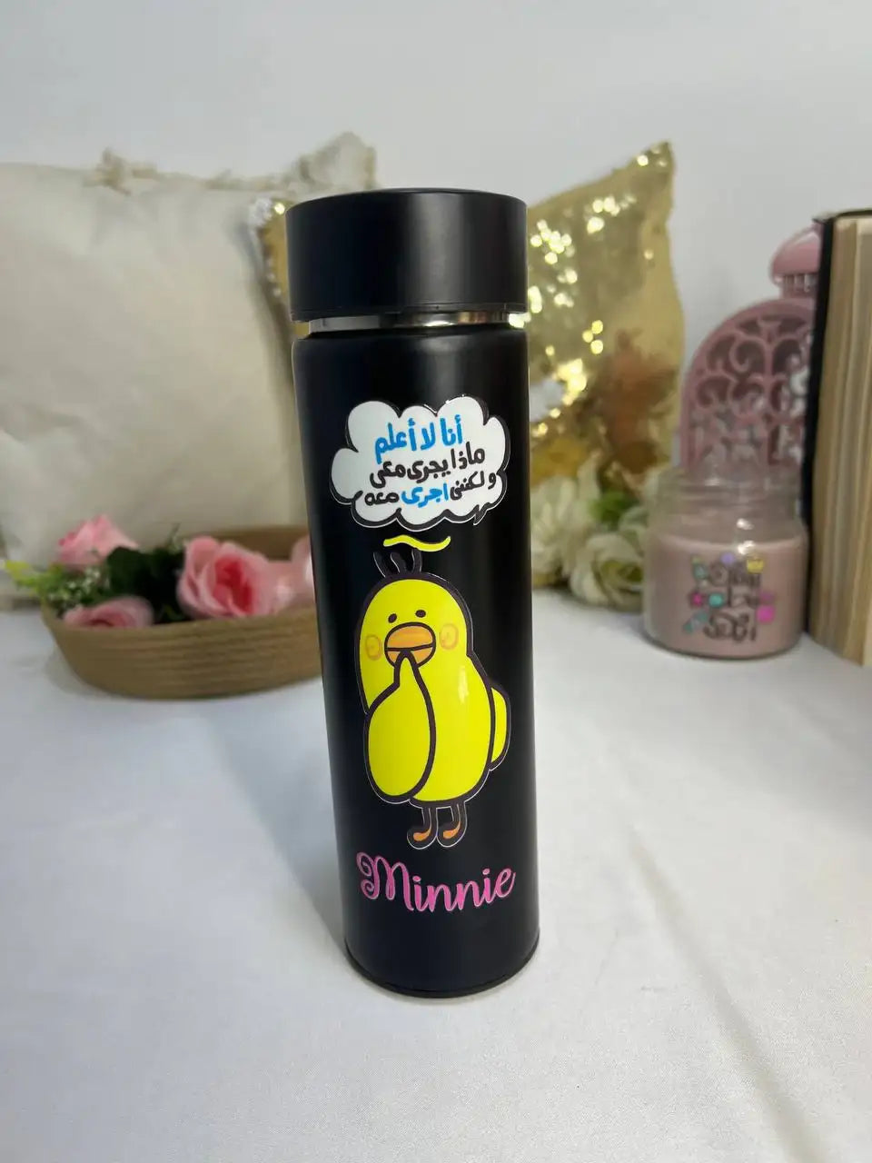 Digital Stainless Steel Thermos with Touch Screen –Sticker Print-Buy 2 Get 1 free - WE PRINT