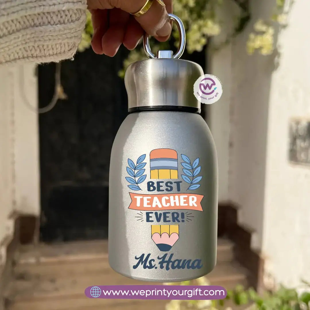Mini Thermal Coffee Mug – 300ml | 304 Stainless Steel | Teacher Designs