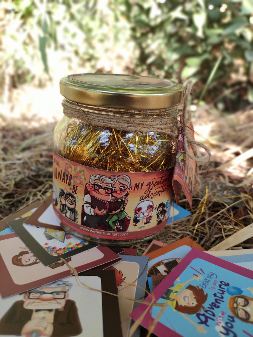 UP Cartoon Jar
