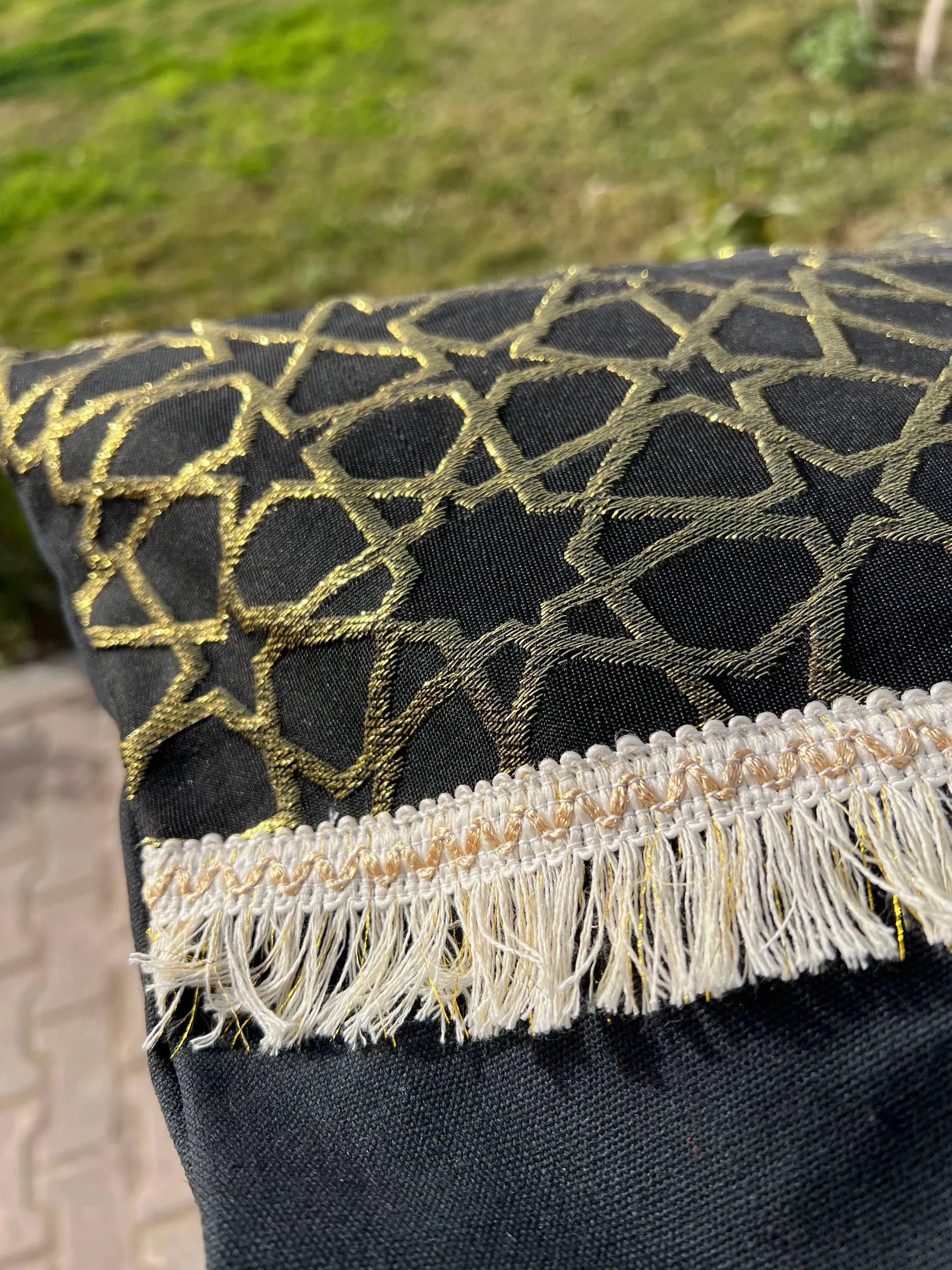 Islamic Pattern Cushion – 40 × 40 cm - Customization Options - WE PRINT