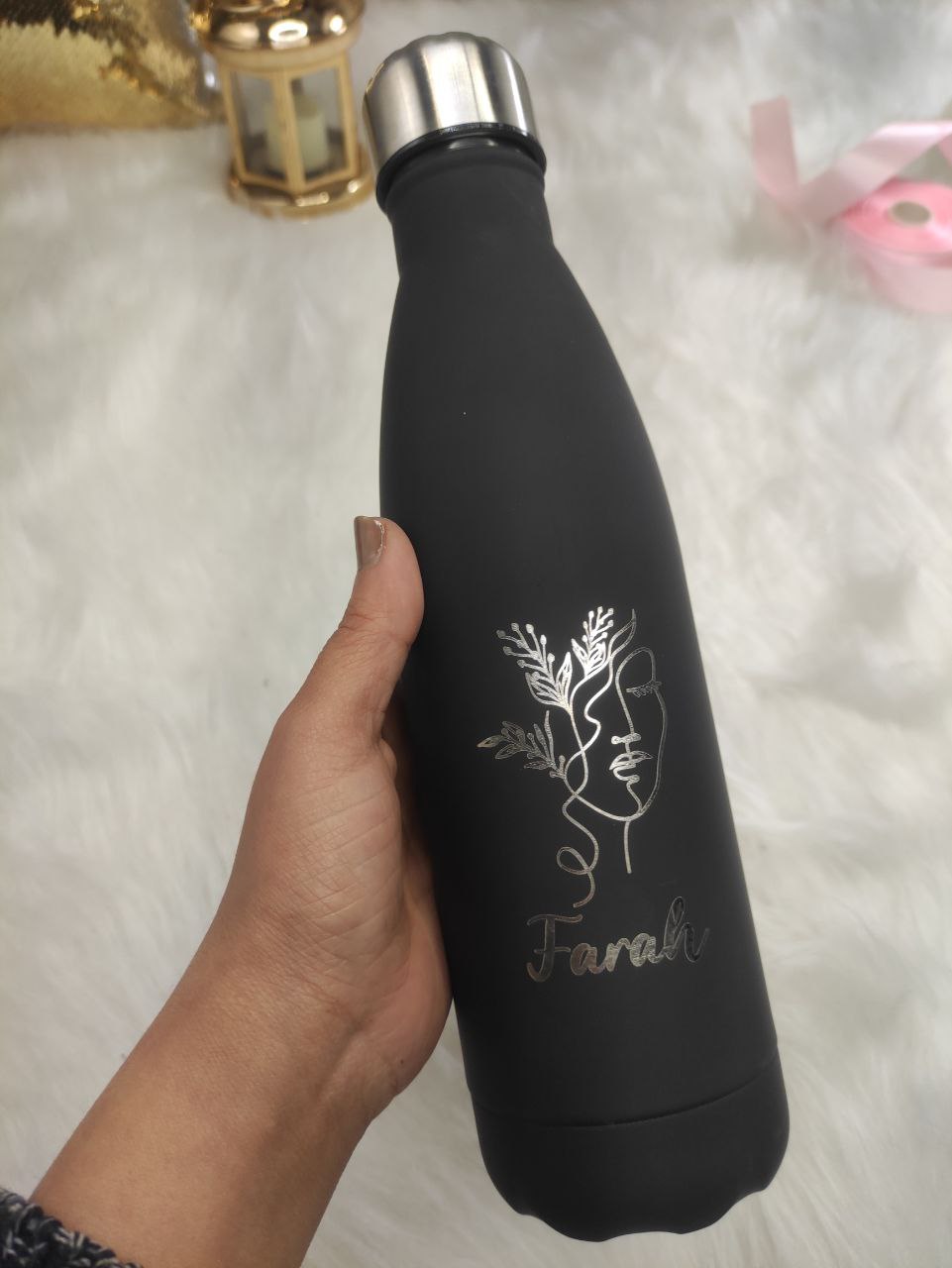 Black Thermal Water Flask- Buy 2 Get 1 Free - WE PRINT
