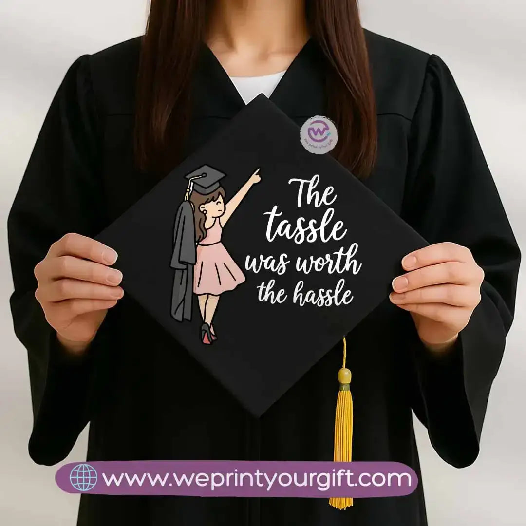 Custom Graduation Cap- Comic - WE PRINT