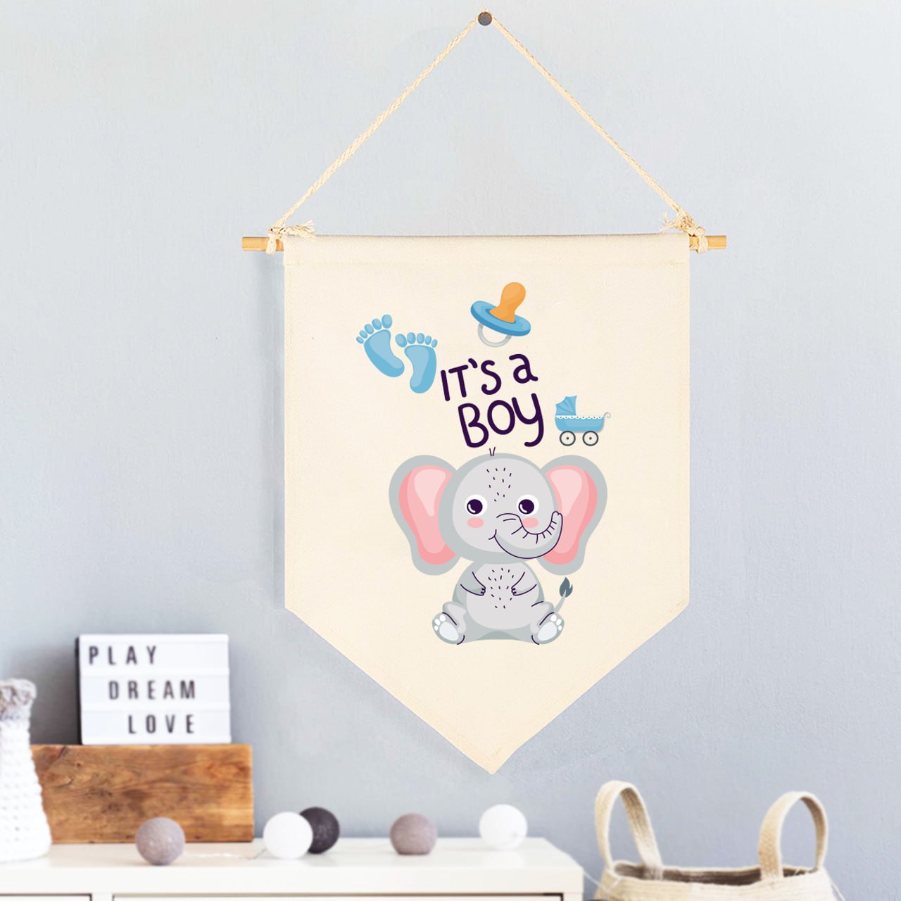 custom wall hanging- Baby shower decoration