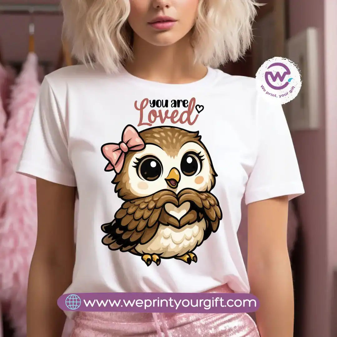 Customized T-shirt- Owl - WE PRINT