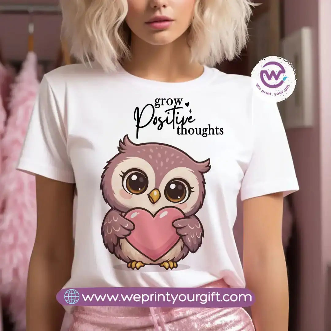 Customized T-shirt- Owl - WE PRINT