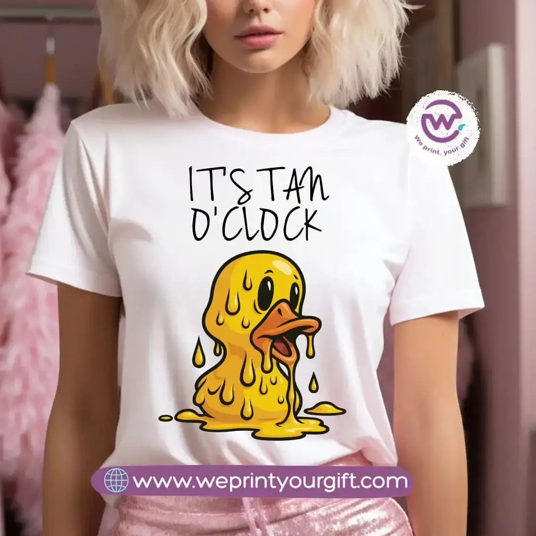 Customized T-shirt- Duck& sea - WE PRINT