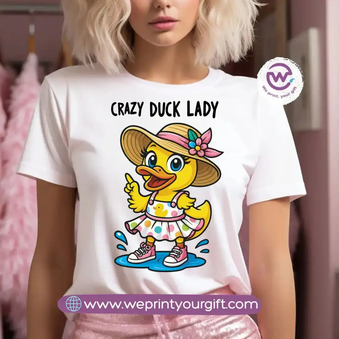 Customized T-shirt- Duck& sea - WE PRINT