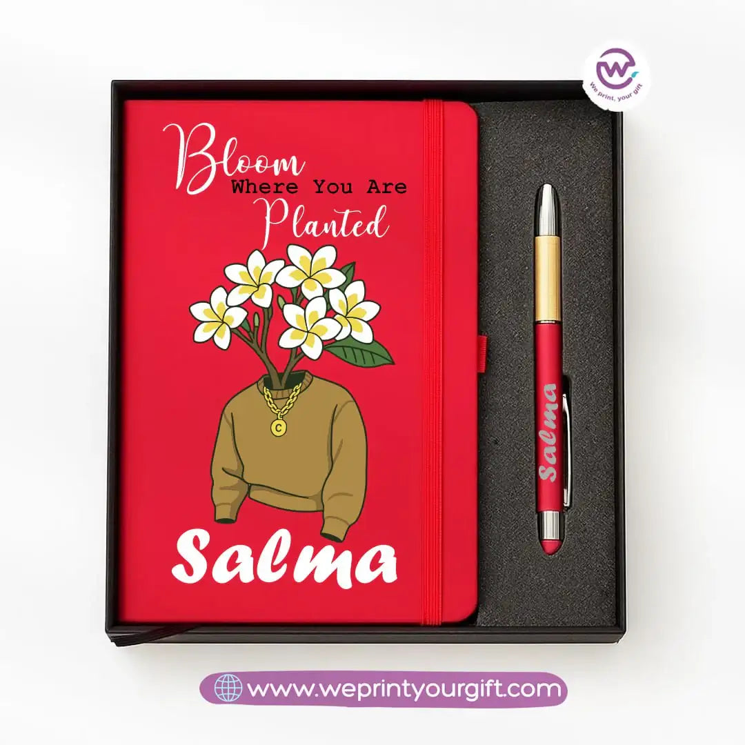 🎨 Digital Art Personalized Gift Box with Notebook & Metal Pen - WE PRINT