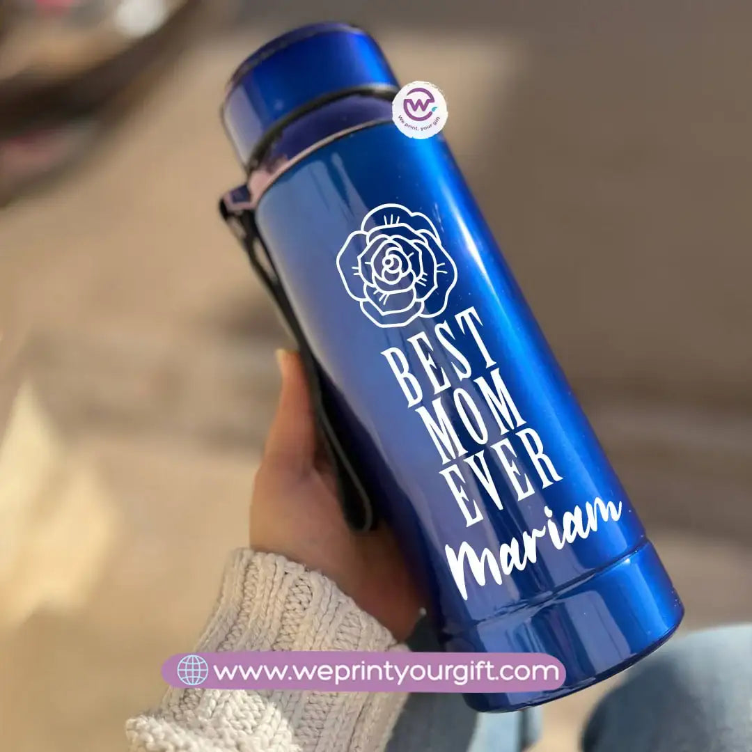 Thermal Bottle Stainless Steel with Infuser – 800ml | Mother’s Day Design - WE PRINT