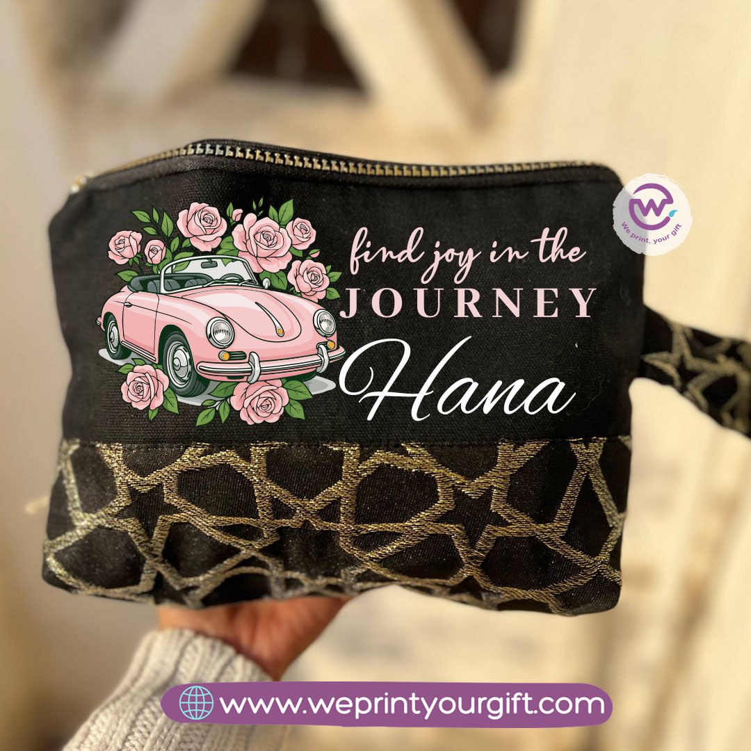 Pencil Case with Islamic Patterns & Tassels | Motivational Digital Art Designs – 17 × 23 cm