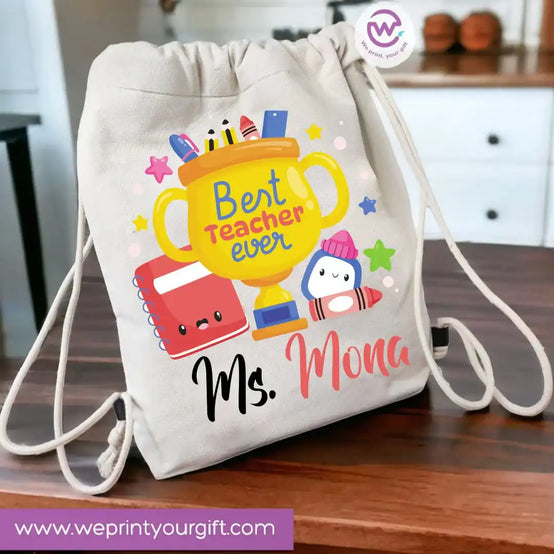 Drawstring Bag- Teacher