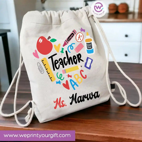 Drawstring Bag- Teacher