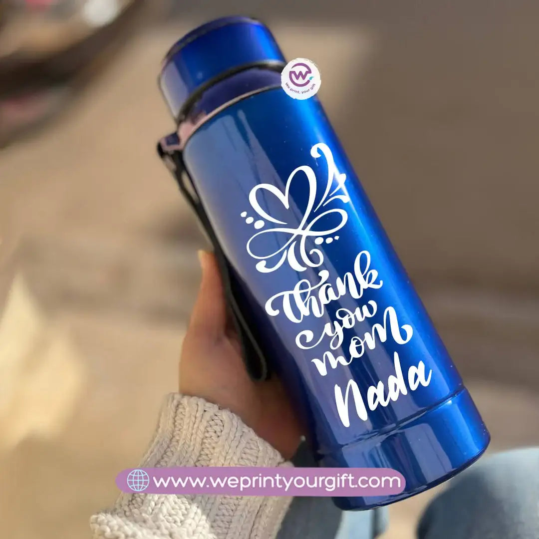 Thermal Bottle Stainless Steel with Infuser – 800ml | Mother’s Day Design - WE PRINT
