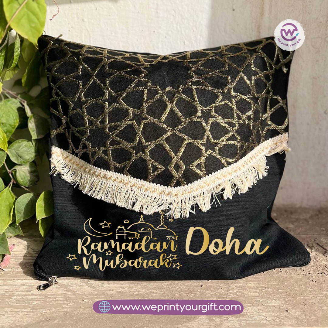 وسادة بنقوش إسلامية رمضانية – 40 × 40 سم
