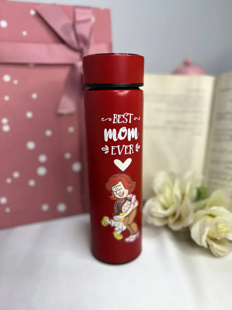 Digital Stainless Steel Thermos with Touch Screen –Sticker Print-Buy 2 Get 1 free - WE PRINT