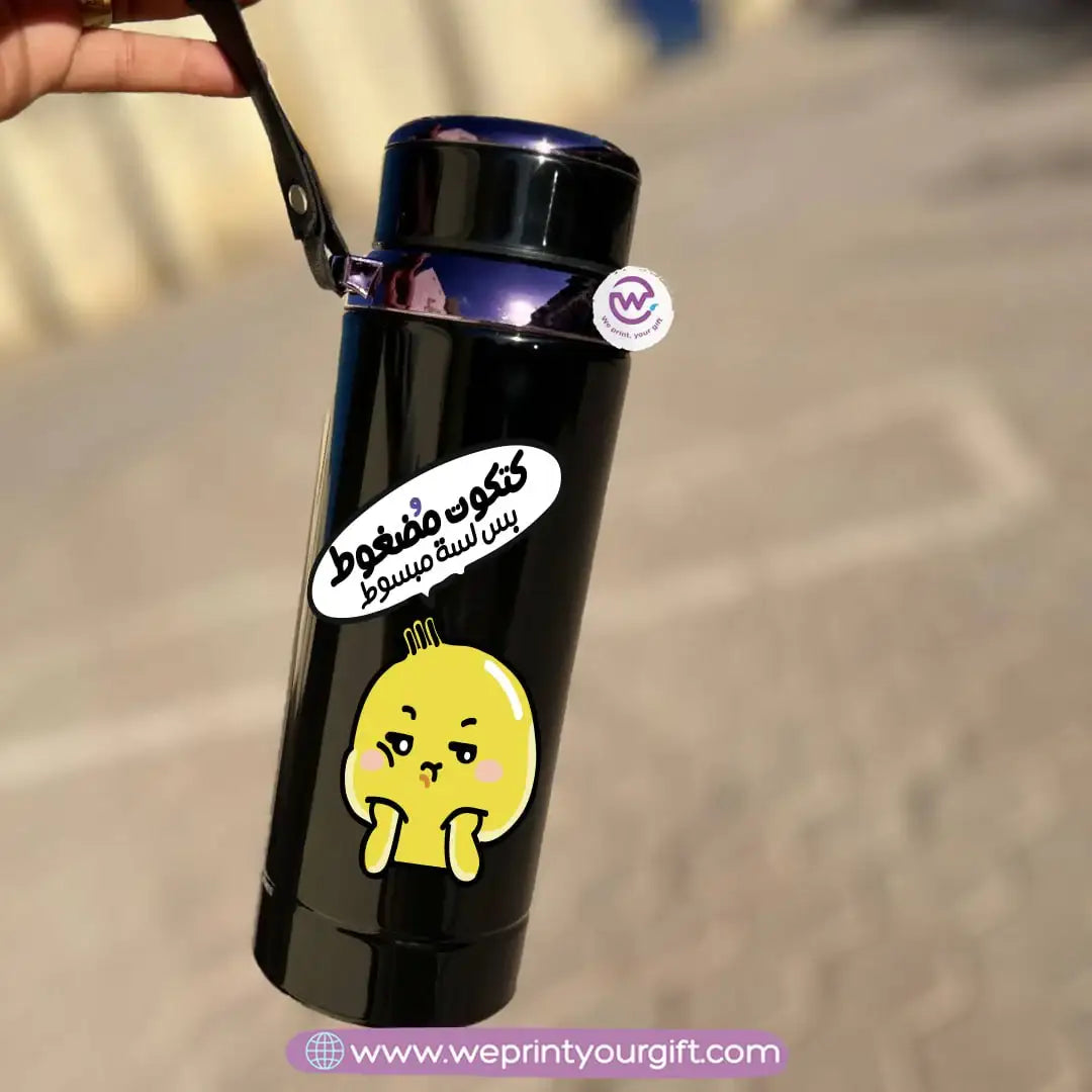 Thermal Bottle Stainless Steel with Infuser – 800ml | Cute Chick Design - WE PRINT