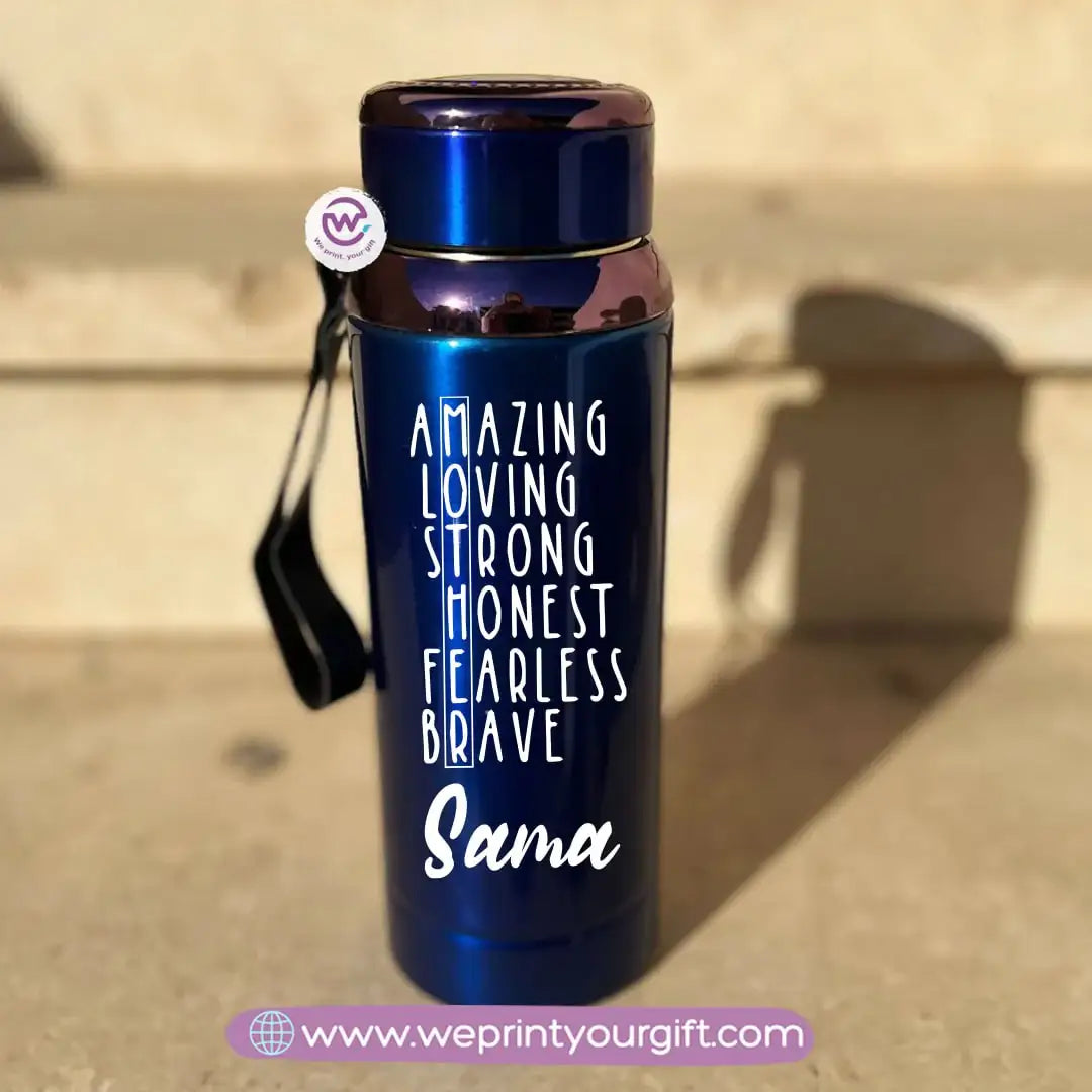 Thermal Bottle Stainless Steel with Infuser – 800ml | Mother’s Day Design - WE PRINT