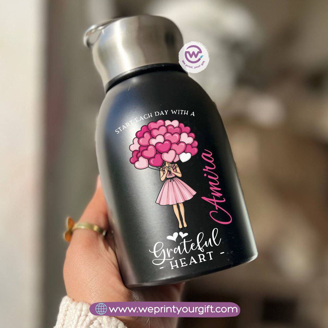 Mini Thermal Coffee Mug – 300ml | 304 Stainless Steel | Motivational Digital Art Designs