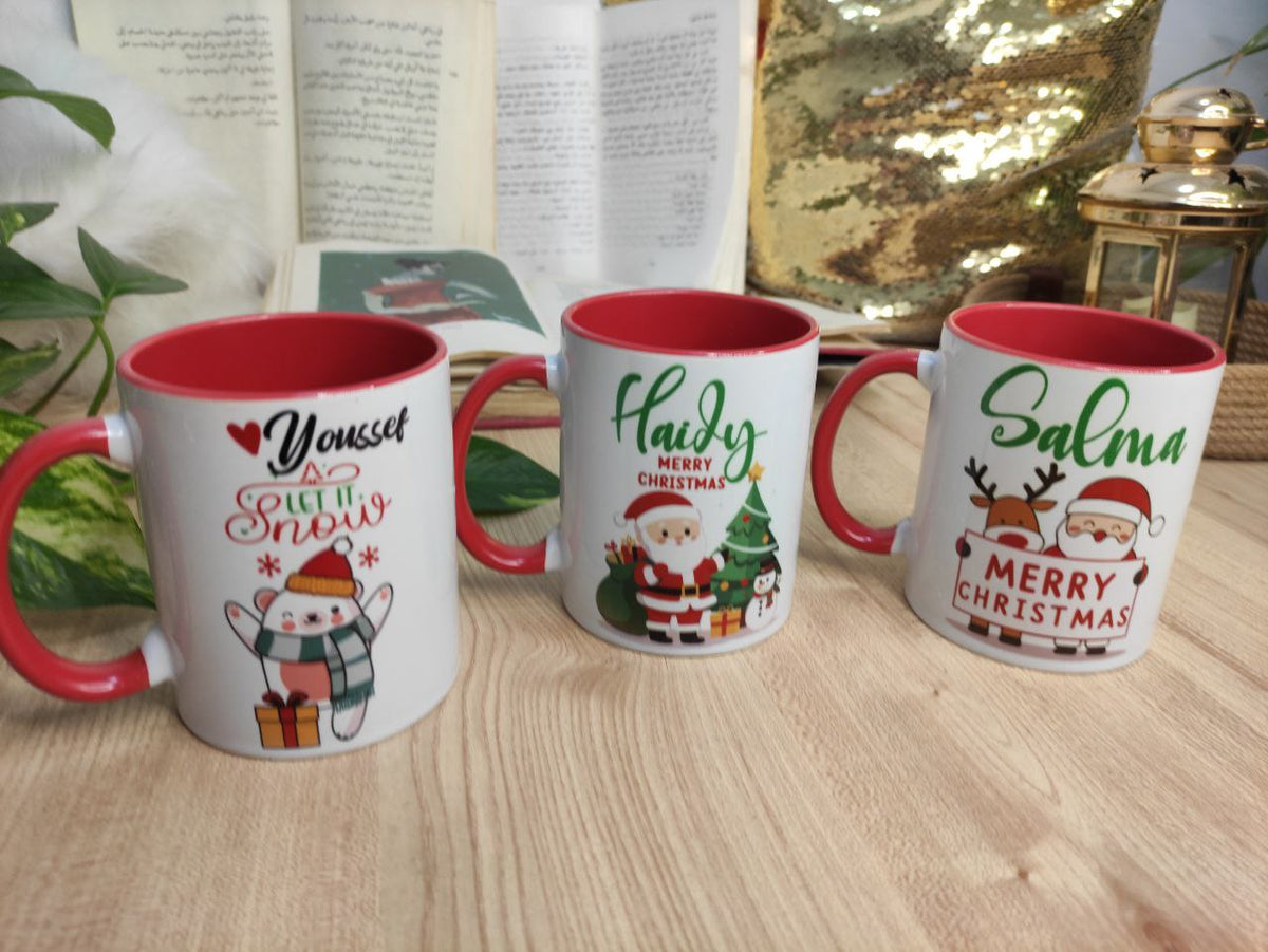 Premium Custom Ceramic Mug - Colored Inside & Handle - Buy 2 Get 1 Free