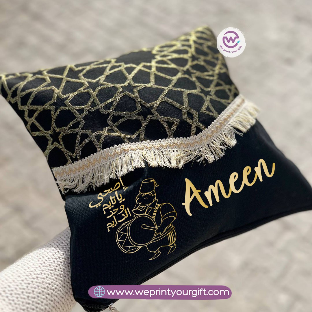 وسادة بنقوش إسلامية رمضانية – 40 × 40 سم