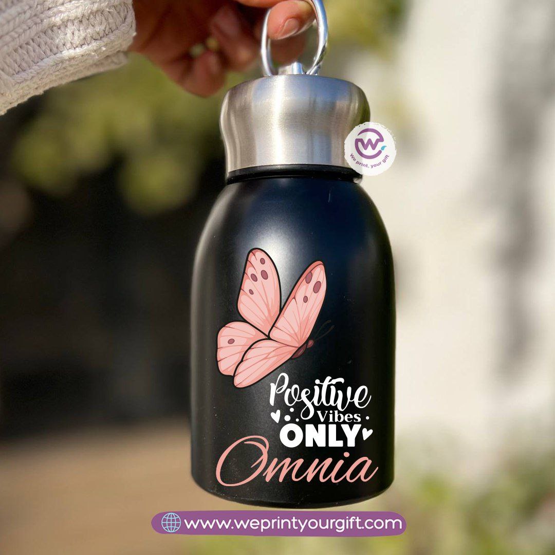 Mini Thermal Coffee Mug – 300ml | 304 Stainless Steel | Motivational Digital Art Designs