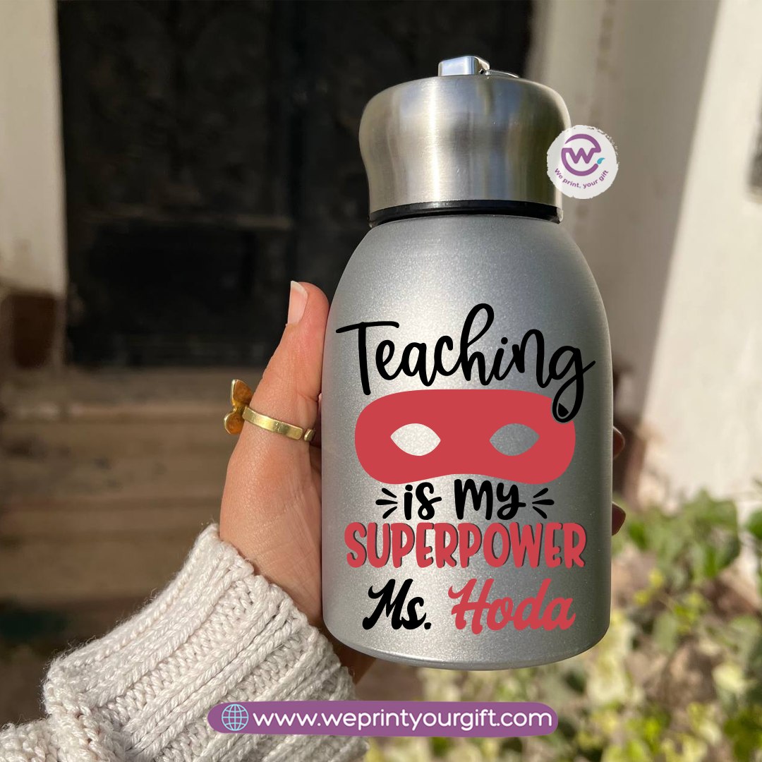 Mini Thermal Coffee Mug – 300ml | 304 Stainless Steel | Teacher Designs