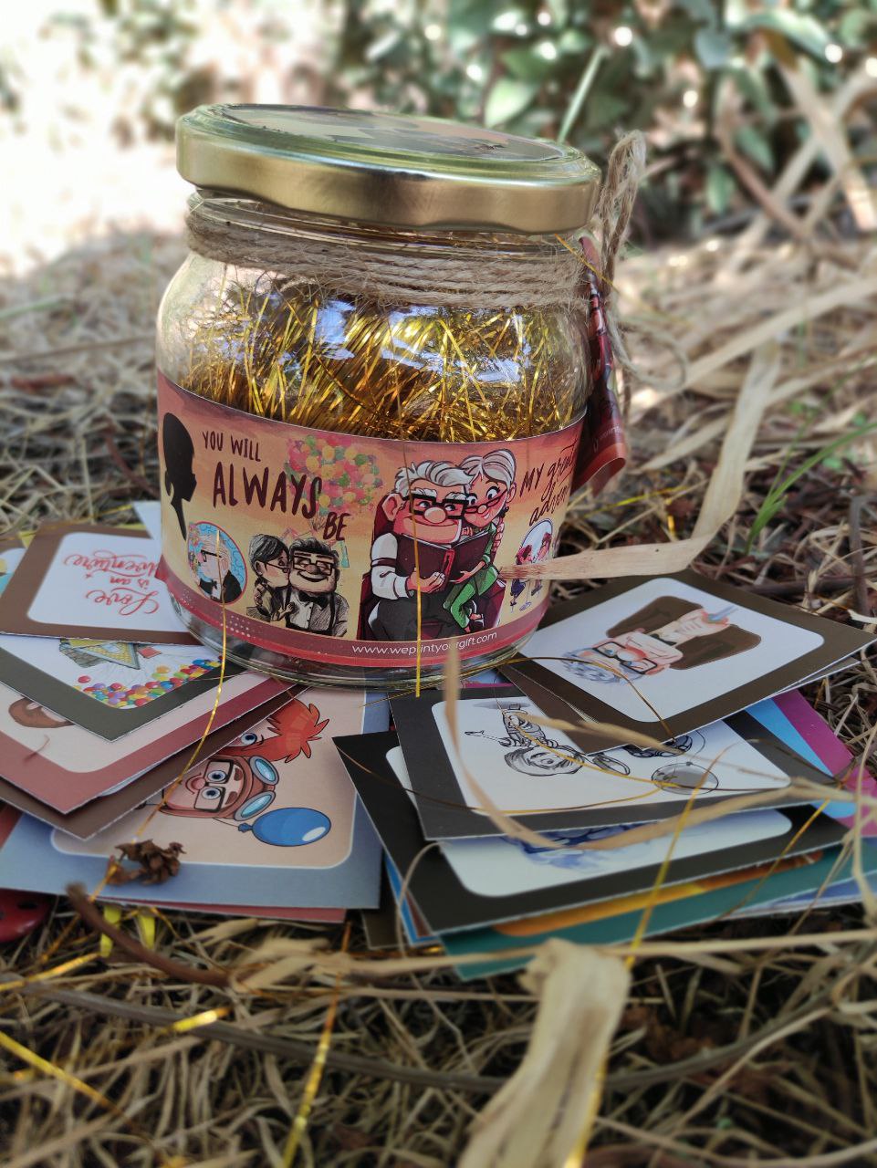 UP Cartoon Jar