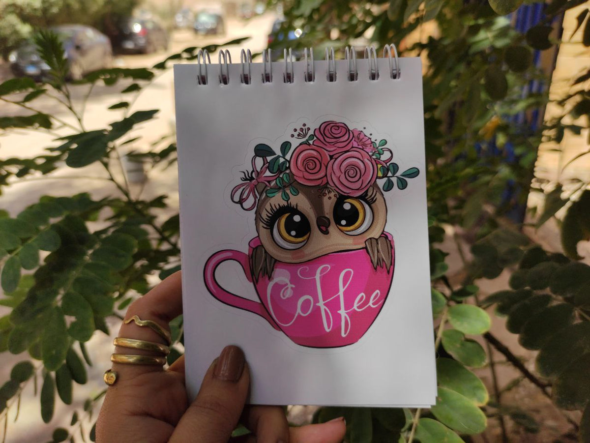 ملصق - كتاب - بومة