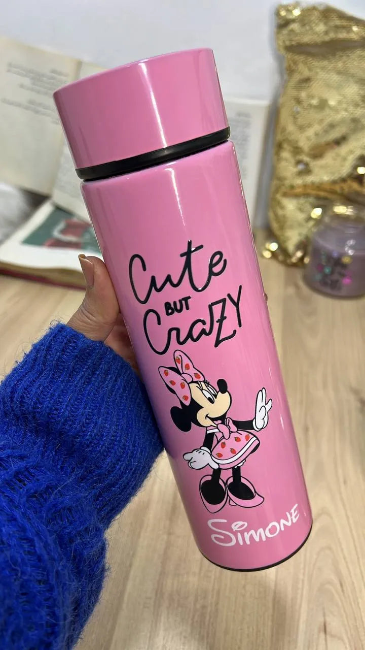 Digital Stainless Steel Thermos with Touch Screen –Sticker Print-Buy 2 Get 1 free - WE PRINT