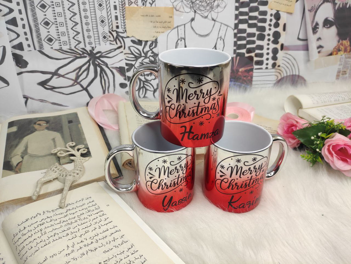 Custom Multi-Color Mirror Mug - Buy 2 Get 1 Free
