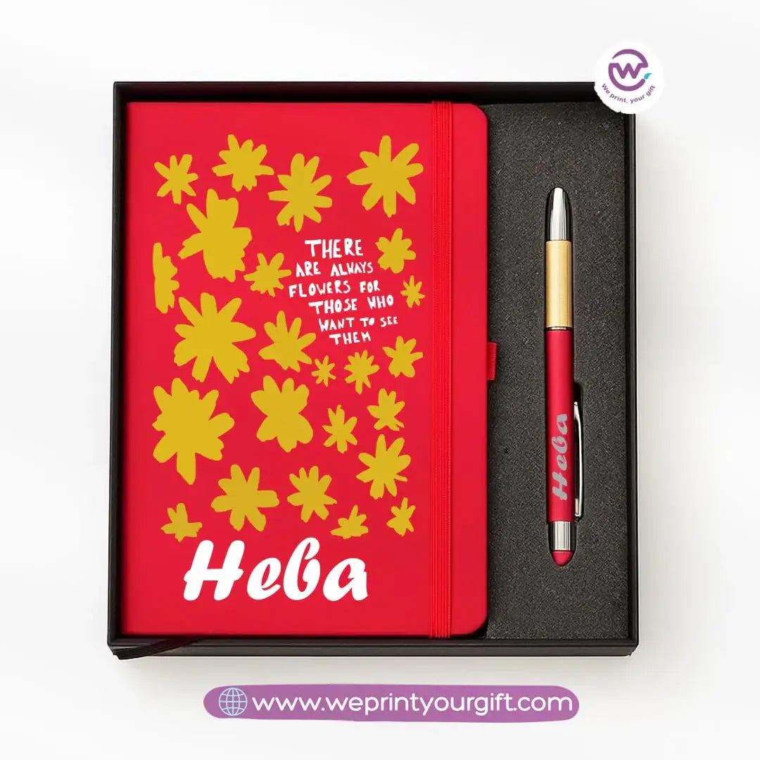 🎨 Digital Art Personalized Gift Box with Notebook & Metal Pen - WE PRINT