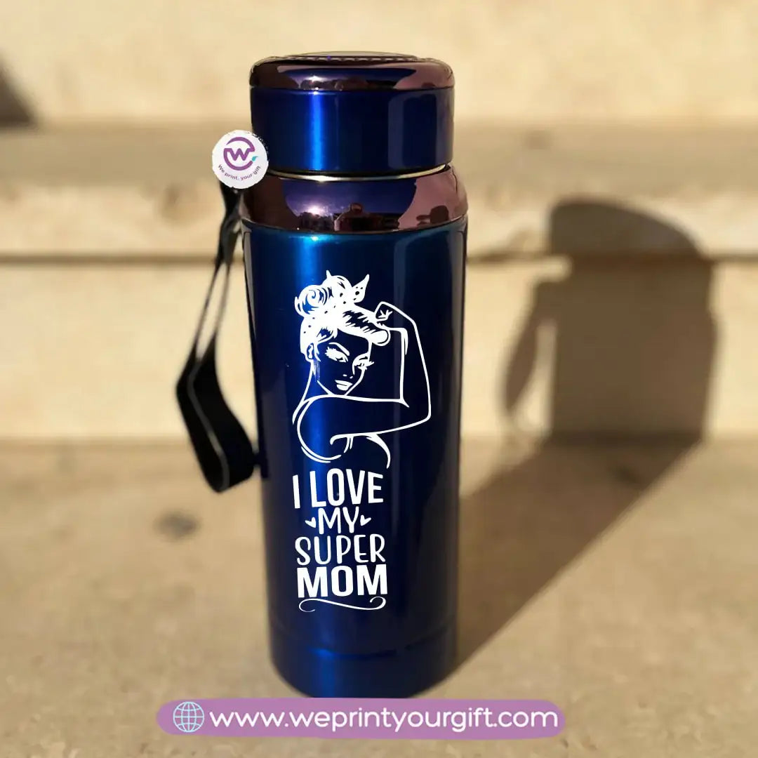 Thermal Bottle Stainless Steel with Infuser – 800ml | Mother’s Day Design - WE PRINT