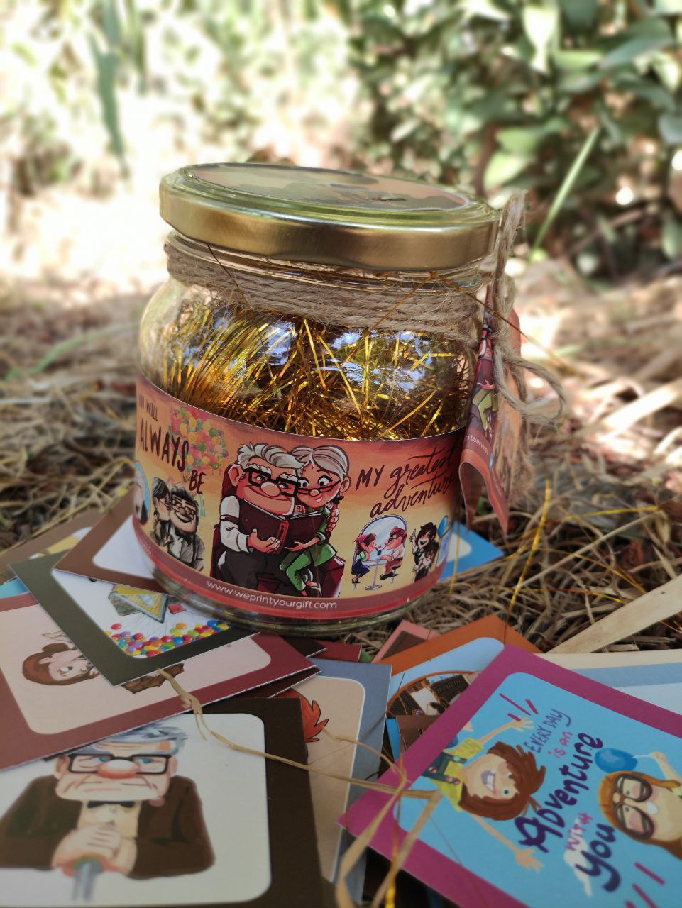 UP Cartoon Jar