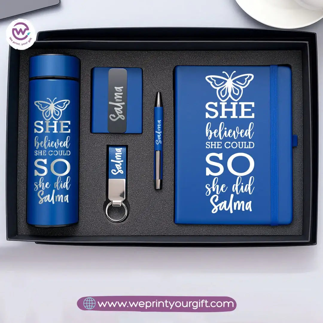 Luxury Personalized Gift Box – 5-Piece Customized Set with Name | We Print Your Gift - WE PRINT