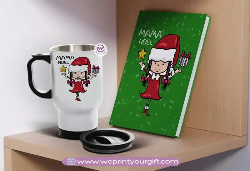 Christmas Notebook & Travel Mug Set – Festive Personalized Gift | We Print Your Gift - WE PRINT