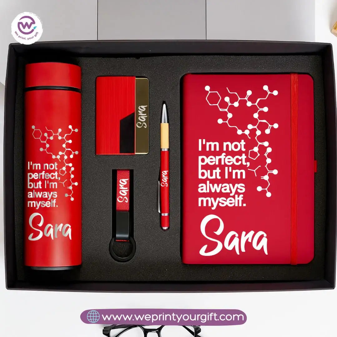 Personalized Motivational Gift Set with Name – Luxury 5-Piece Box | We Print Your Gift - WE PRINT