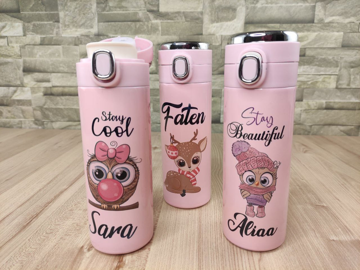 Smart Personalized Thermal Flask with Digital Temperature Display - Buy 2 Get 1 Free
