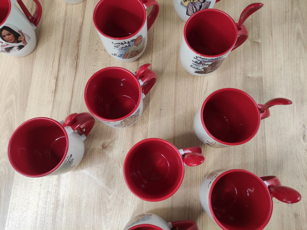 Red Mug with Spoon- Buy 2 get 1 Free - WE PRINT