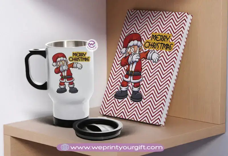Christmas Notebook & Travel Mug Set – Festive Personalized Gift | We Print Your Gift - WE PRINT