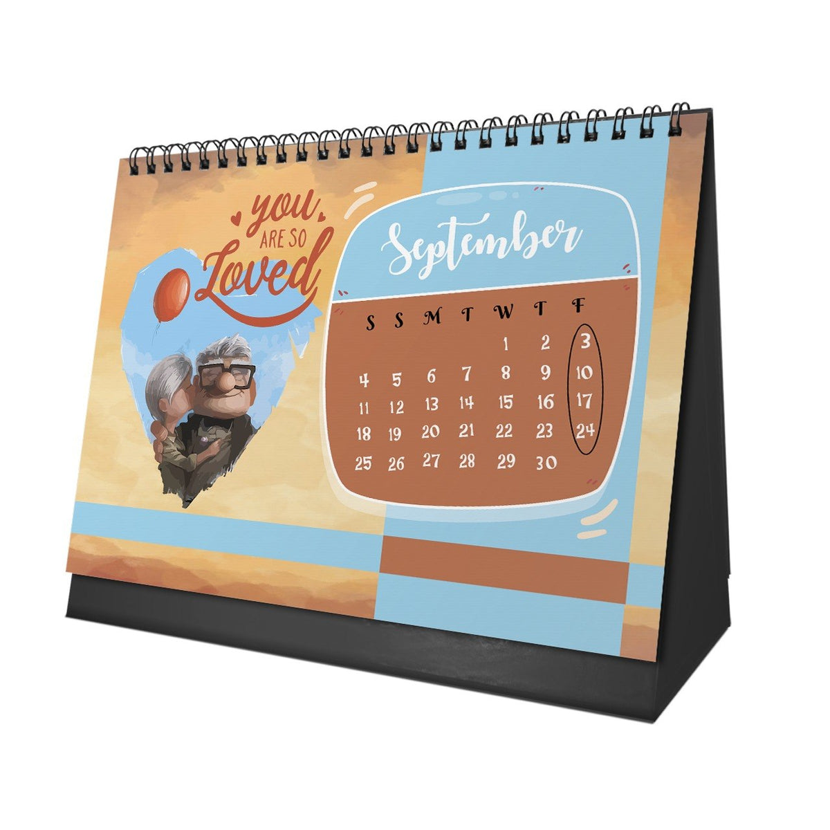 Up 2027 Desk Calendar – Carl & Ellie’s Love and Adventures