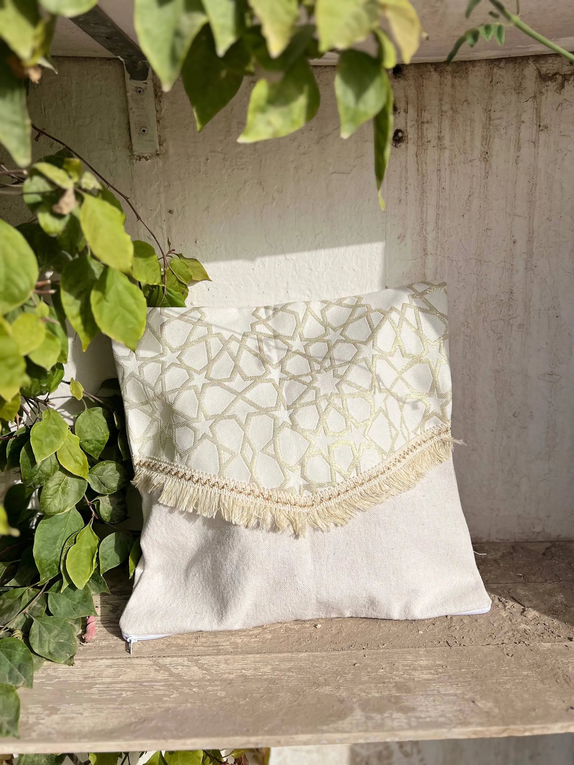 Islamic Pattern Cushion – 40 × 40 cm - Customization Options - WE PRINT