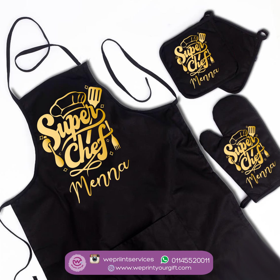 Custom Kitchen Set -3 Pieces