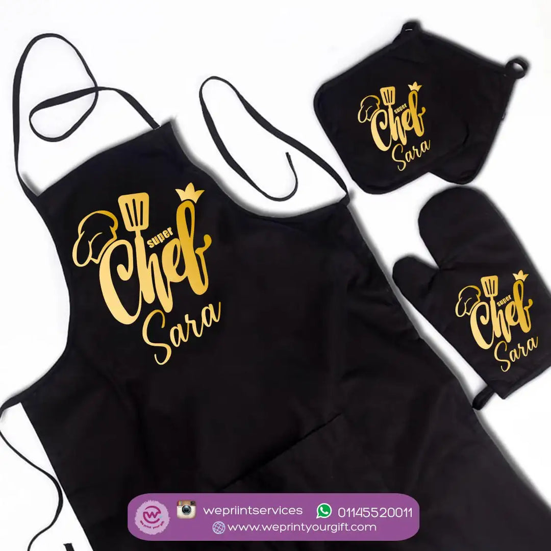 Custom Kitchen Set -3 Pieces - WE PRINT