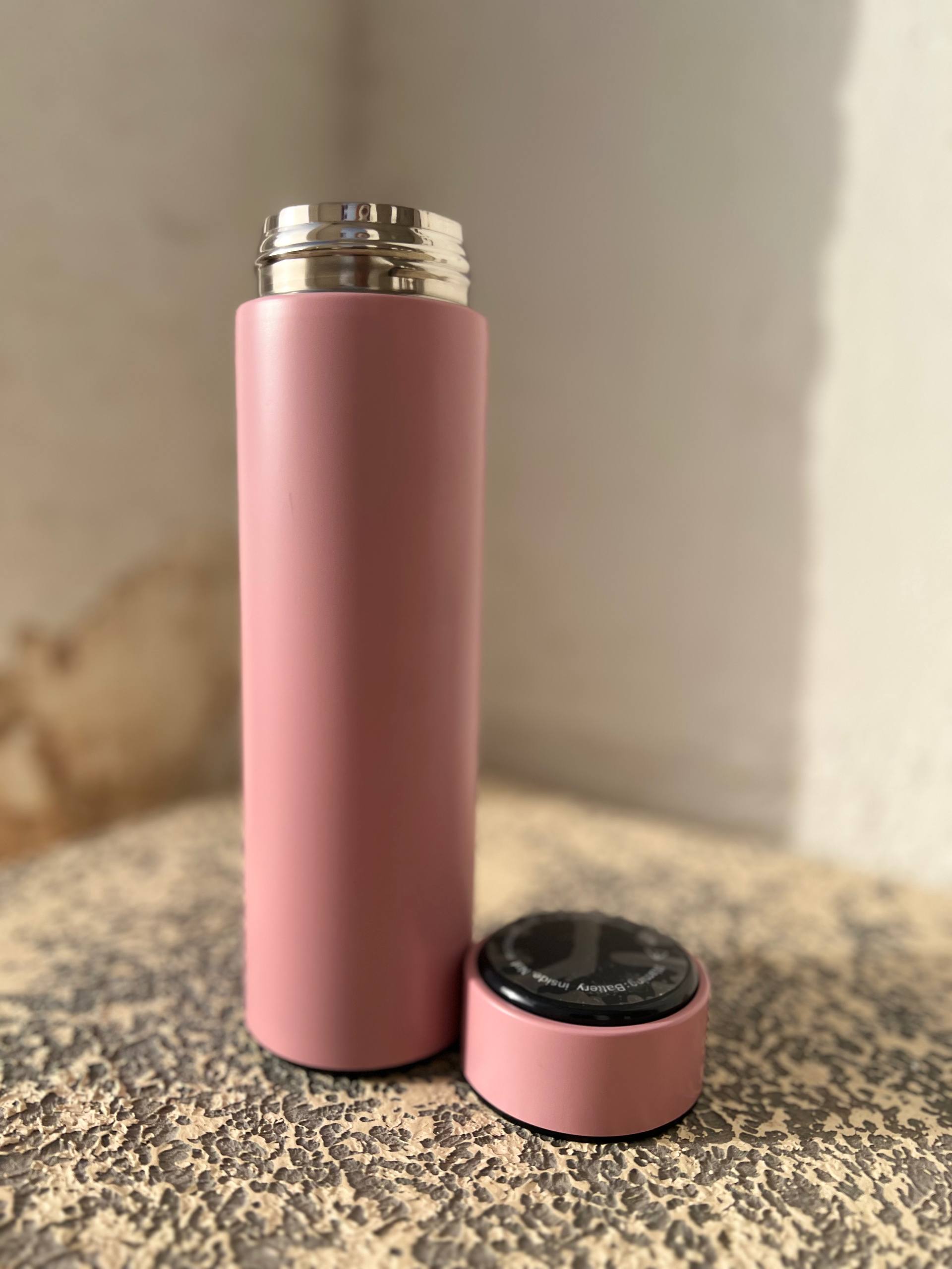 Personalized Digital Stainless Steel Thermos – 500 ml -Customization Options