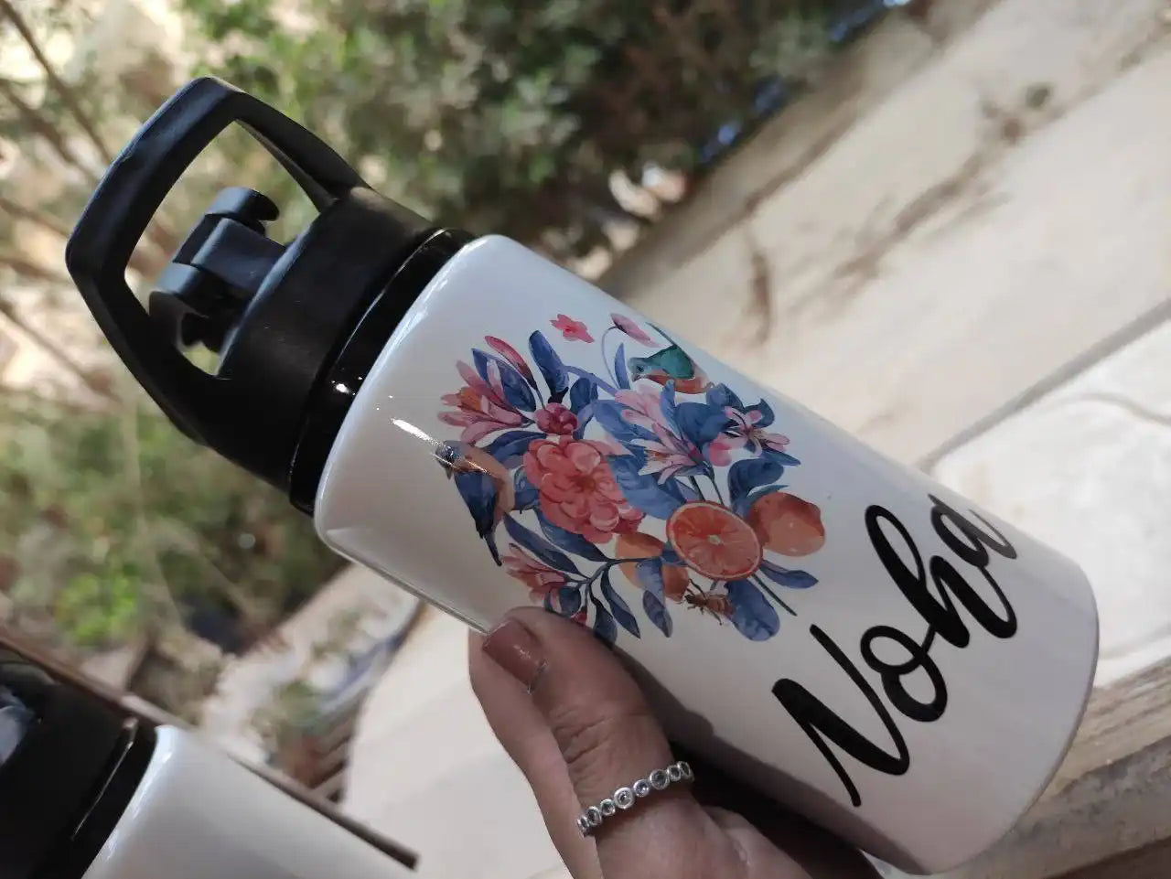 Aluminum Water Bottle with Lid and Handle - Buy 2 Get 1 Free - WE PRINT