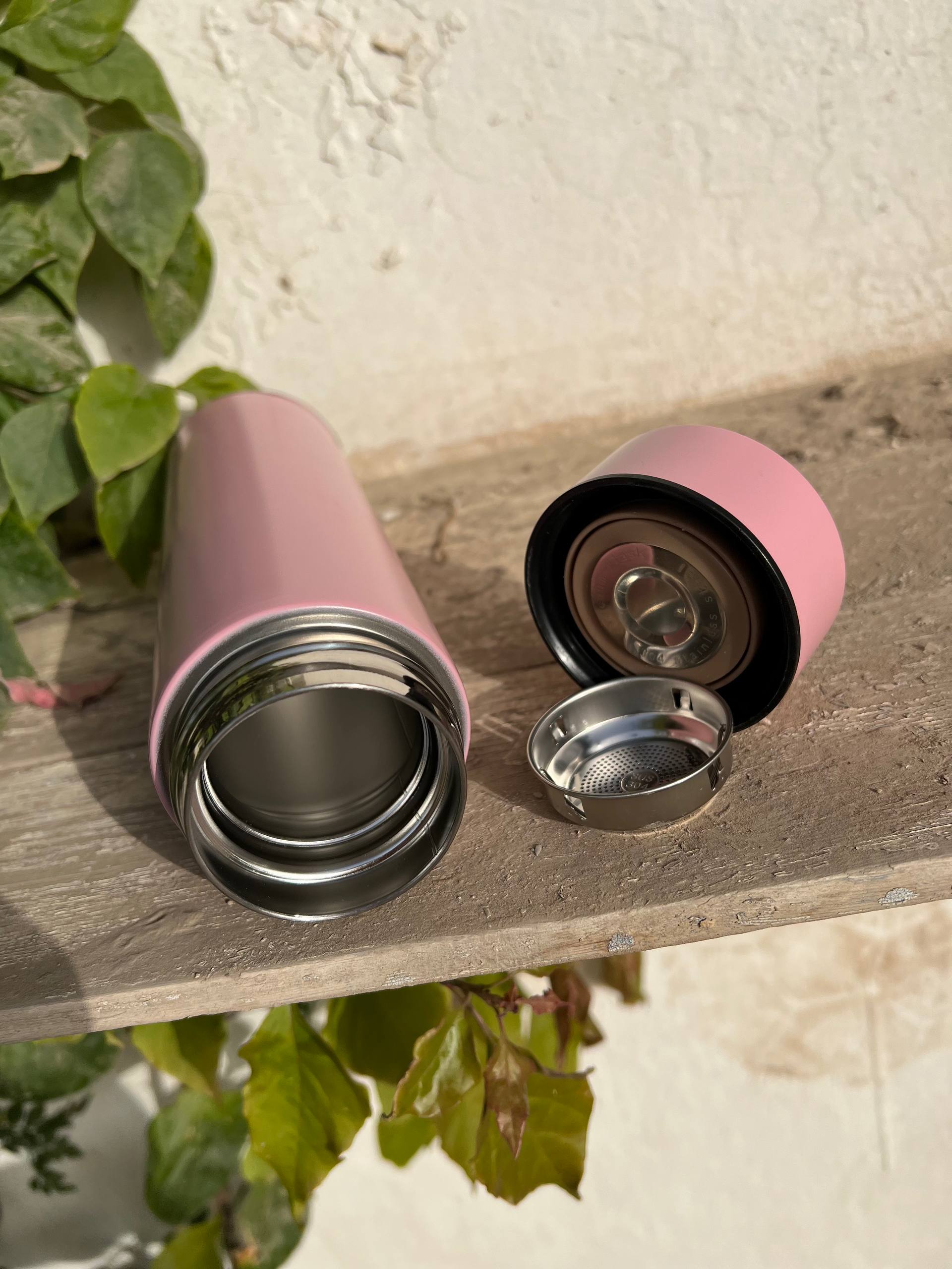 Personalized Digital Stainless Steel Thermos – 500 ml -Customization Options