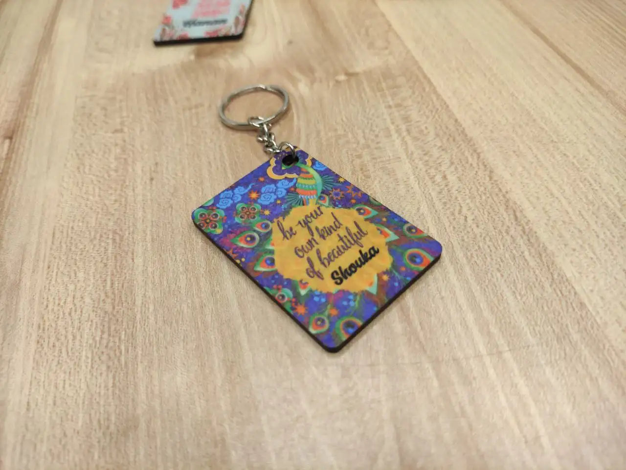 Wooden Keychain-Customization Options - WE PRINT