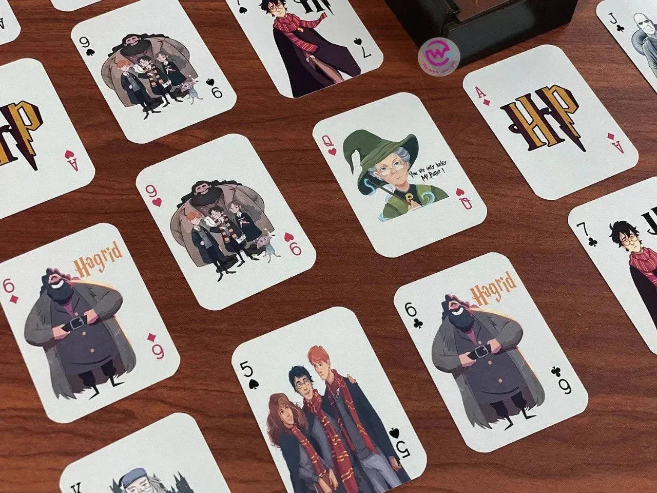 Playing Cards & UNO -Harry Potter - WE PRINT