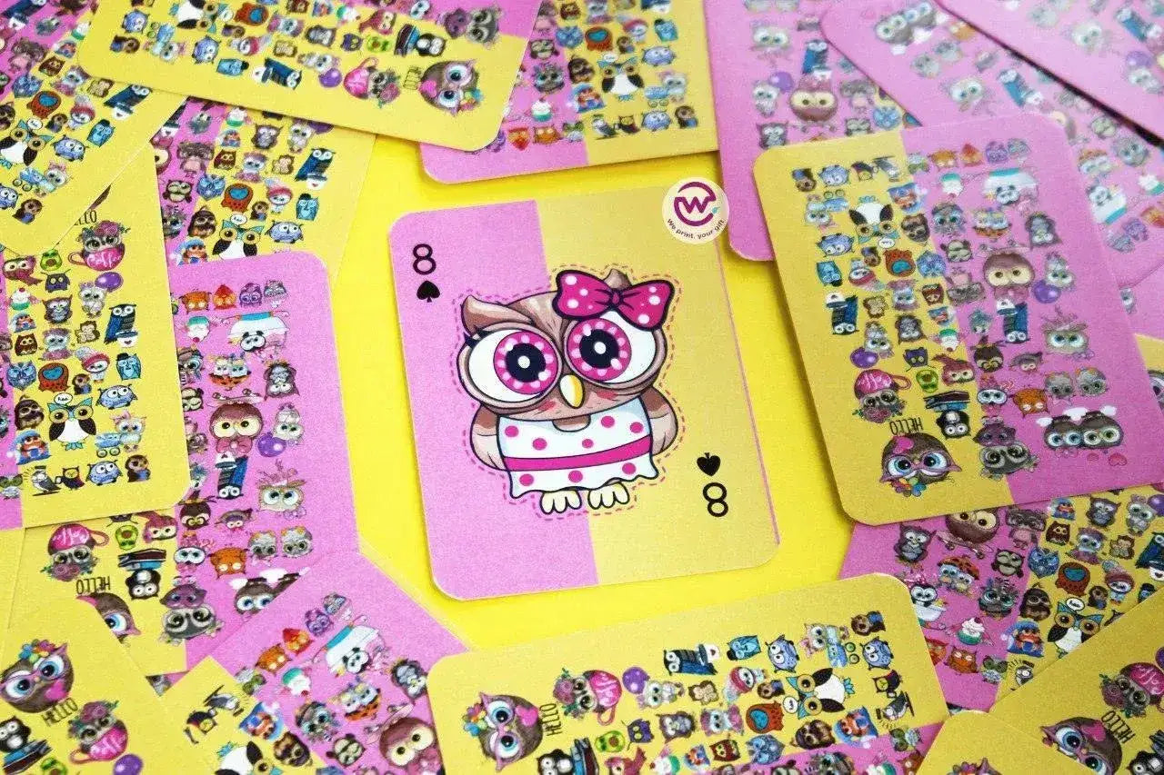 Playing Cards & UNO - Owl - WE PRINT
